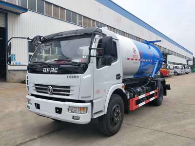 东风8吨吸污吸粪车化粪池掏粪车配置介绍