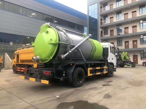 国六东风专底吸污车价格及图片解析 12方清洗吸污吸粪车报价指南